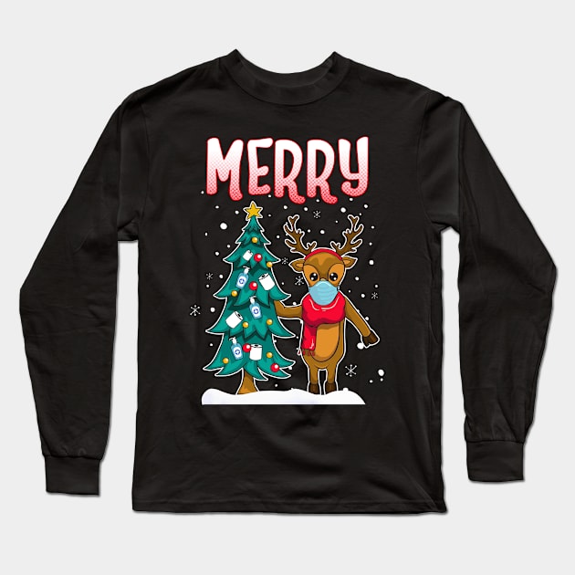 Matching Ugly Christmas Sweaters. Couples Christmas Sweater. Long Sleeve T-Shirt by KsuAnn